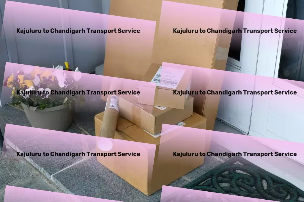 Kajuluru to Chandigarh Packers And Movers Dedicated bulk delivery