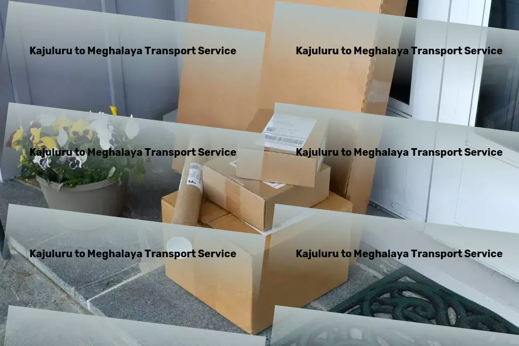 Kajuluru to Meghalaya Luggage Courier Leading-edge transport solutions for a thriving India. - Quick courier solutions