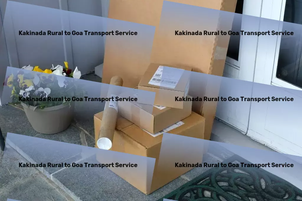 Kakinada Rural to Goa Packers And Movers Large item courier services