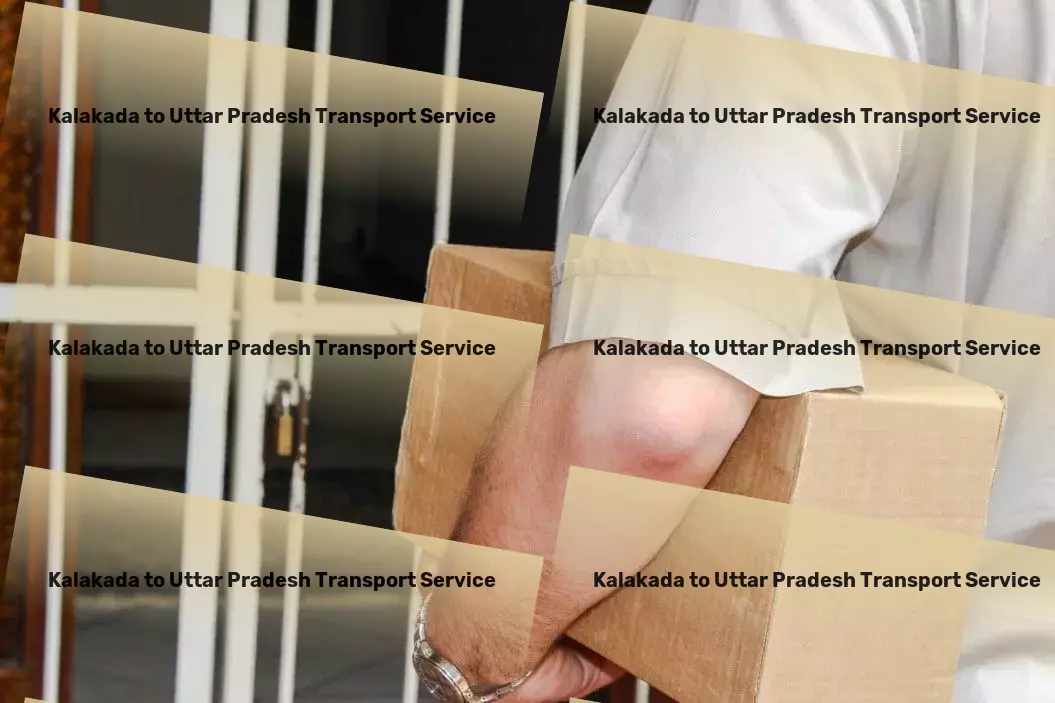 Kalakada to Uttar Pradesh Luggage Courier Interstate shipping