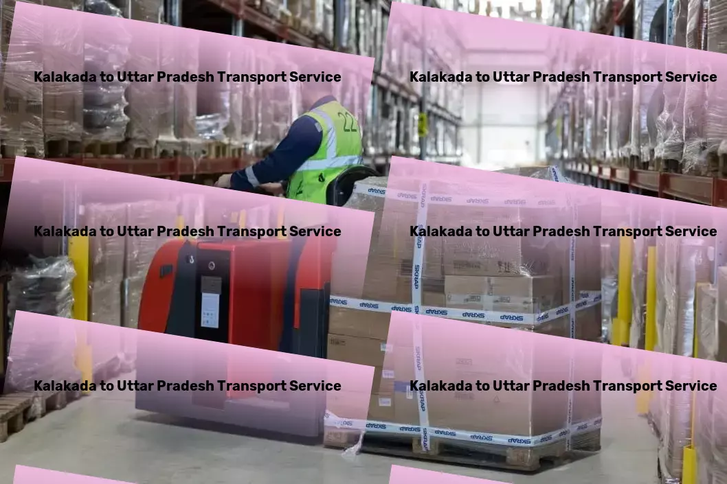 Kalakada to Uttar Pradesh Luggage Courier Customized cargo dispatch