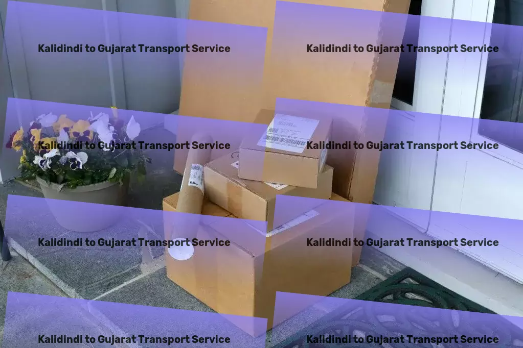 Kalidindi to Gujarat Courier And Parcel National goods shipment solutions