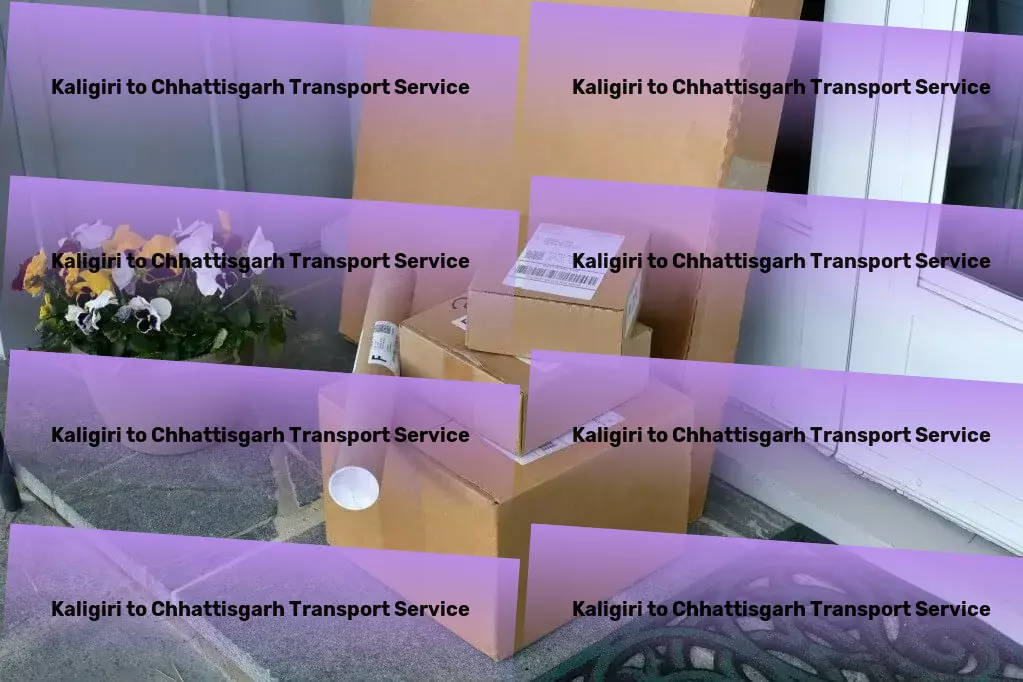 Kaligiri to Chhattisgarh Household Goods Transport A new era of efficiency in transporting goods within India! - Comprehensive package delivery