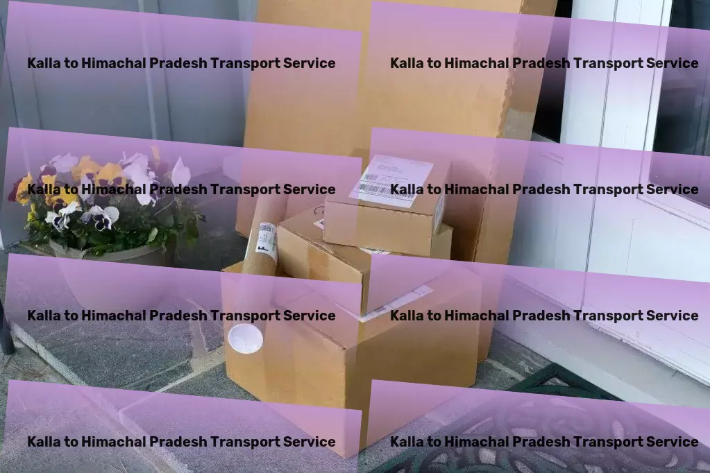 Kalla to Himachal Pradesh Courier And Parcel Paving smoother ways for your logistics needs in India! - Freight parcel logistics