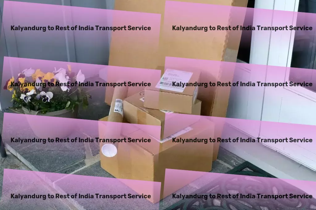 Kalyandurg to Rest Of India Courier And Parcel Heavy goods shipment services